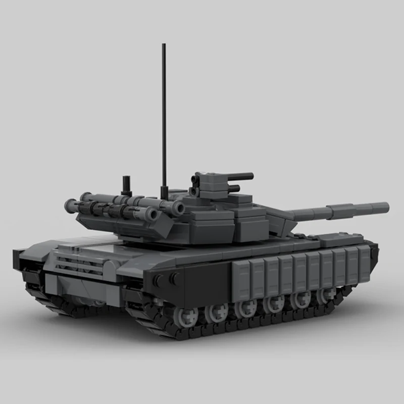 qwer T-64BV Modern Military Tanks Model MOC Building Bricks War Equipment Modular Technology Gifts Holiday Assemble Children Toy