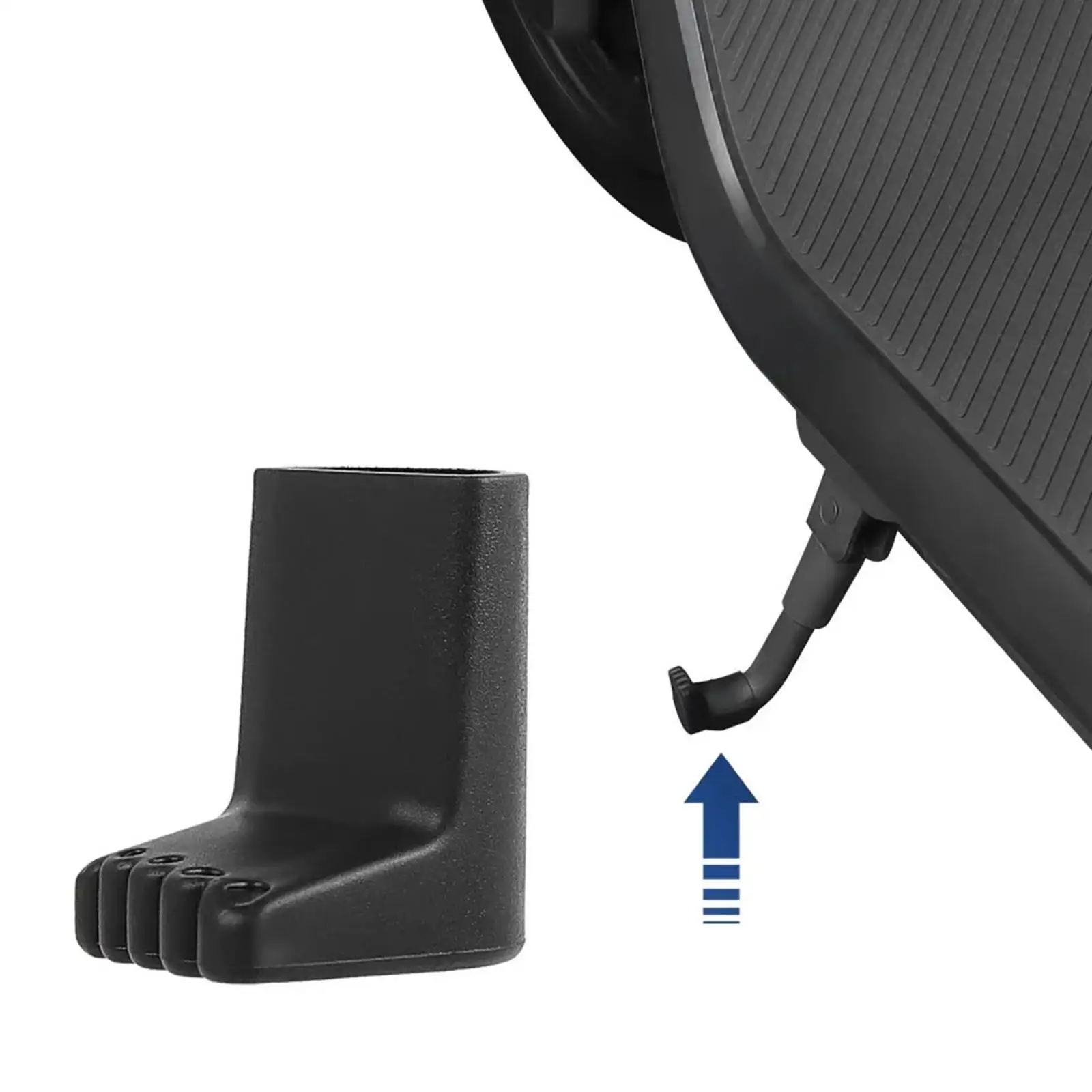 Silicone Kickstand Extender Foot Support Anti Wear Cover for Xiaomi Ninebot Scooter Accessories
