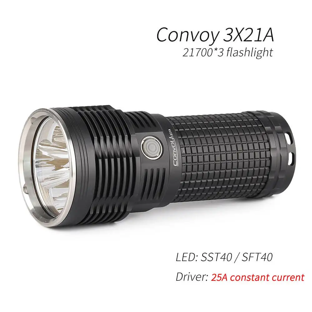 

Convoy 3X21A Powerful Flashlight