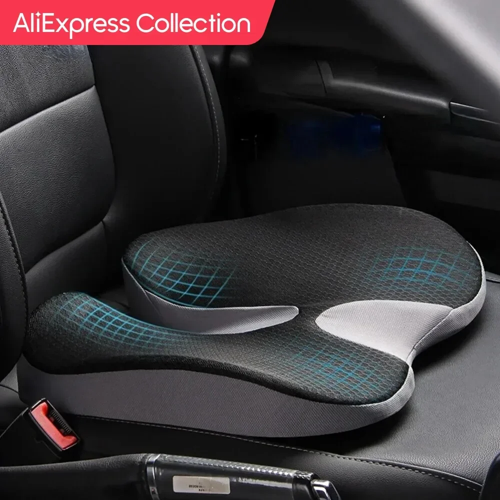 

AliExpress Collection Cushion Non Slip Orthopedic Memory Foam Prostate Cushion for Tailbone Sciaticaback Pain Relief Comfort