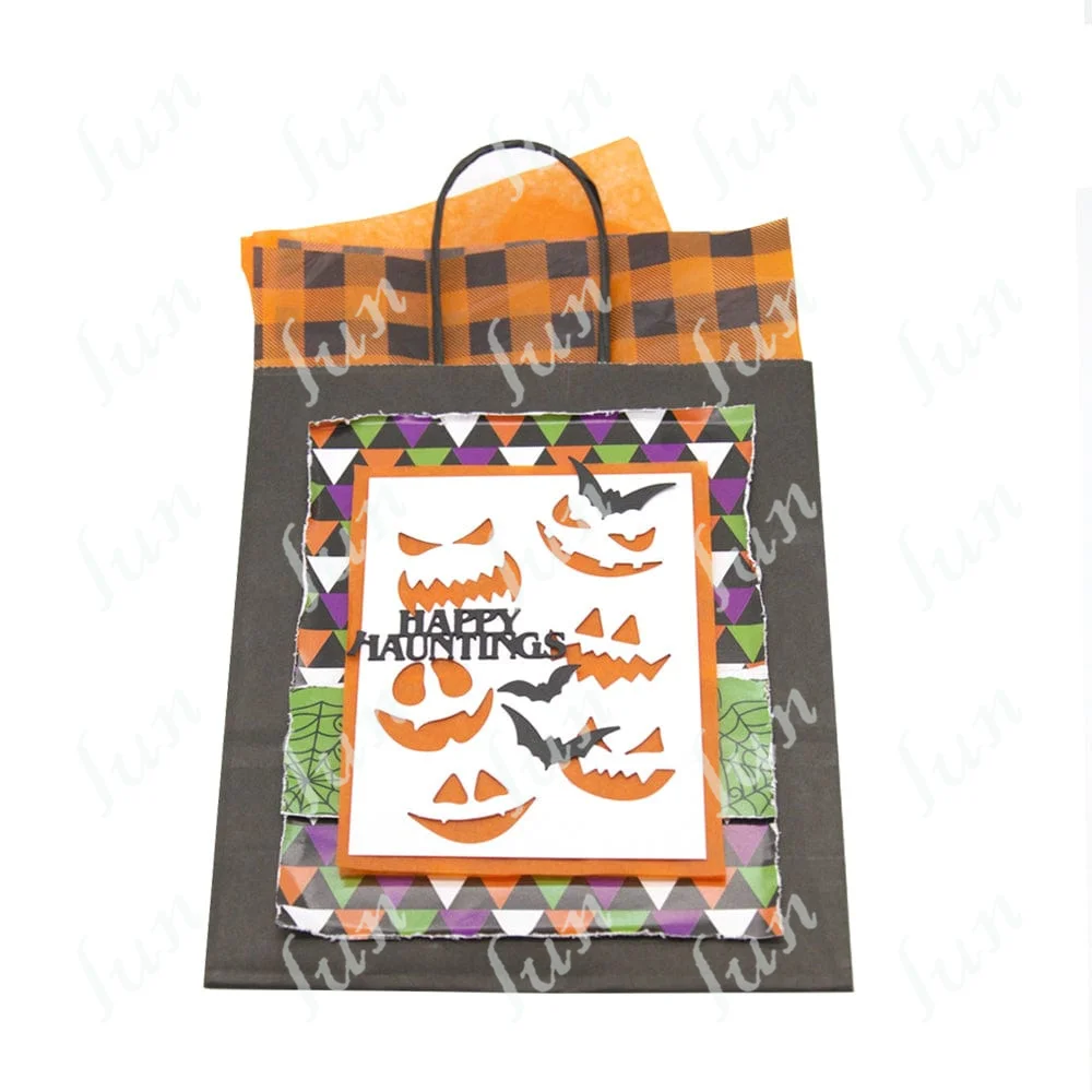 Upiorny trumny Treat Box Halloween wykrojniki Scrapbooking dekoracja pamiętnik szablon szablon do wytłaczania Diy kartka z życzeniami Making