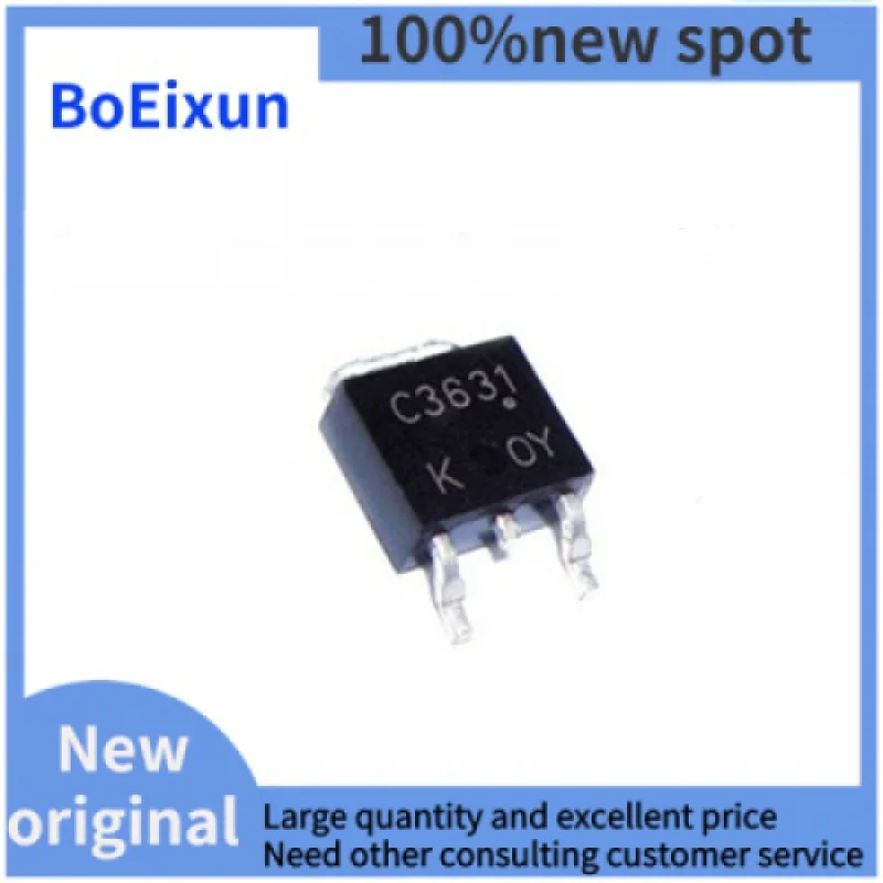Layar cetak 2SC3631 baru C3631 SMT TO-252 packag C3631 TO-251