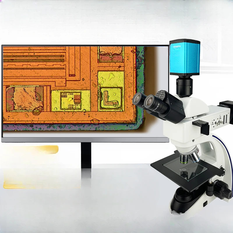 

L400-300C/324K metallographic microscope, magnification 100-1000/2000 times high definition 2K/4K