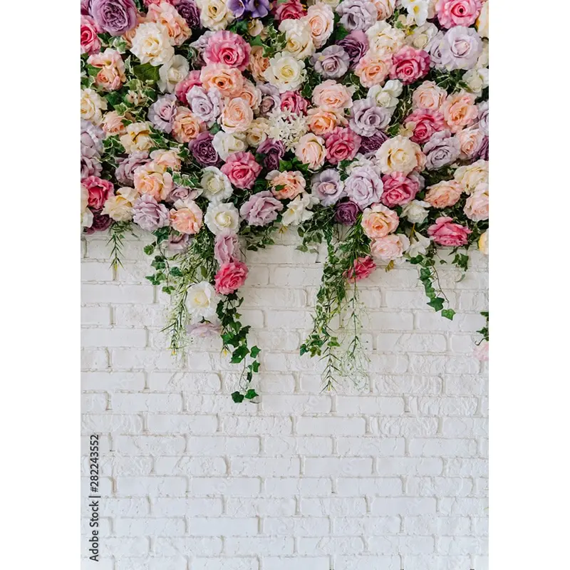 خلفيات مخصصة للتصوير الفوتوغرافي لحفلات الزفاف ، قماش فني ، جدار زهور ، غابة ، دانكيه ، خلفية صور ، مستلزمات استوديو ، أو