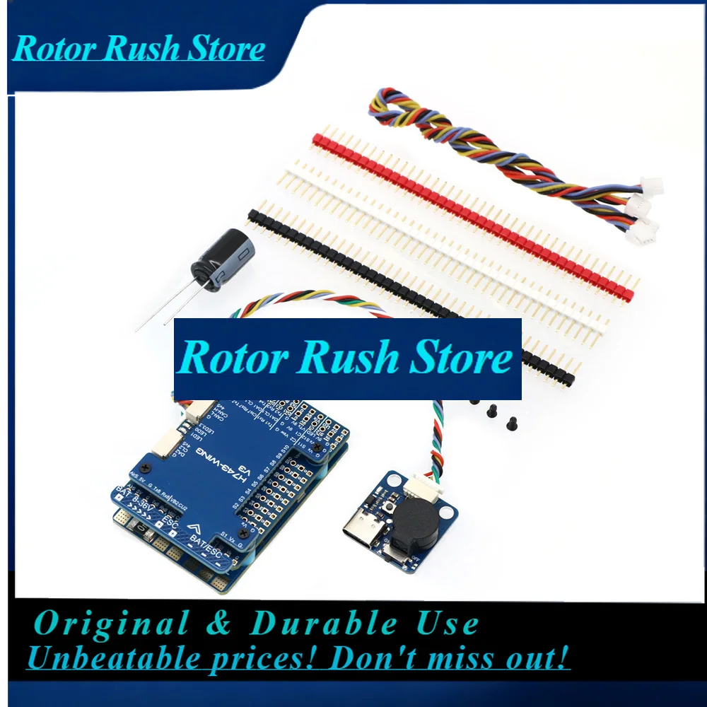RoRuSH743 SLIM V3 / H743 WING V3 Flight Controller Dual Gyro FPV Fixed-Wing Supports Generator Camera RC Part For Fixed-Wing Pla