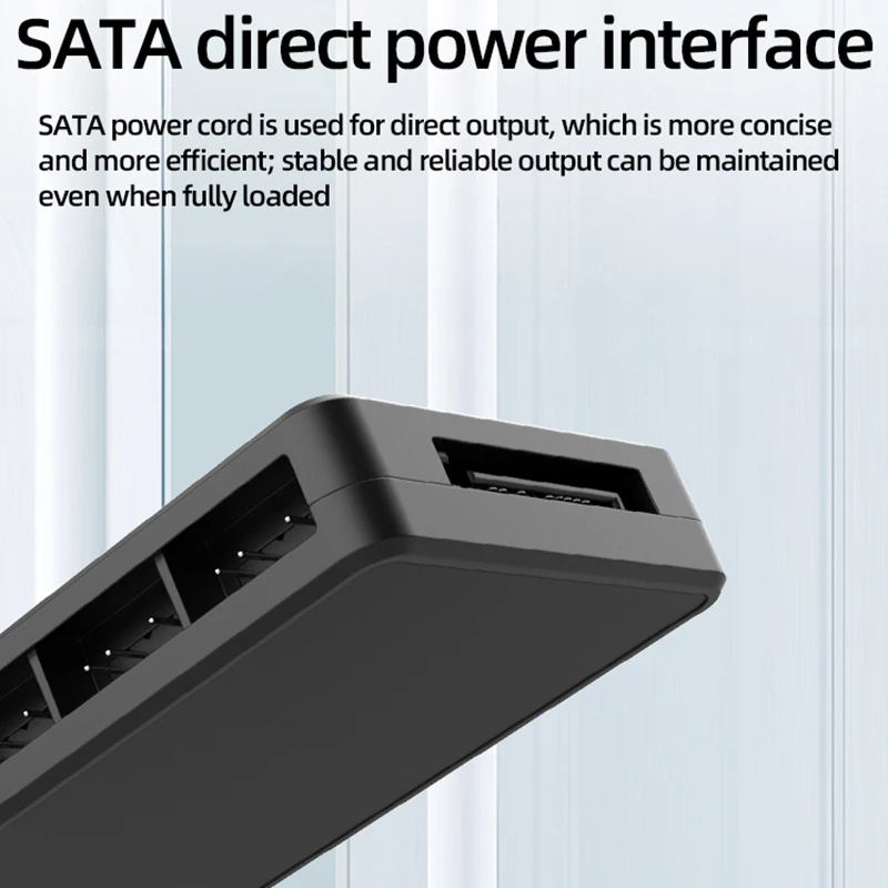 TEUCER 1 ila 9 PWM ve ARGB Hub Splitter 4 Pin PWM 3 Pin adresli ARGB adaptörü SATA arayüzü yoğunlaştırıcı kasa fanı için