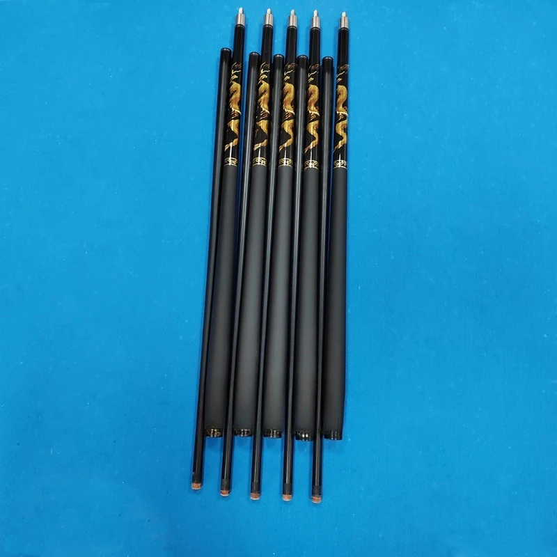 Fiberglass Dragon Water Label Billiards, Rods Multi-layer Leather Head American Rods Large Head Rod 1/2 Carbon Billiard Rod