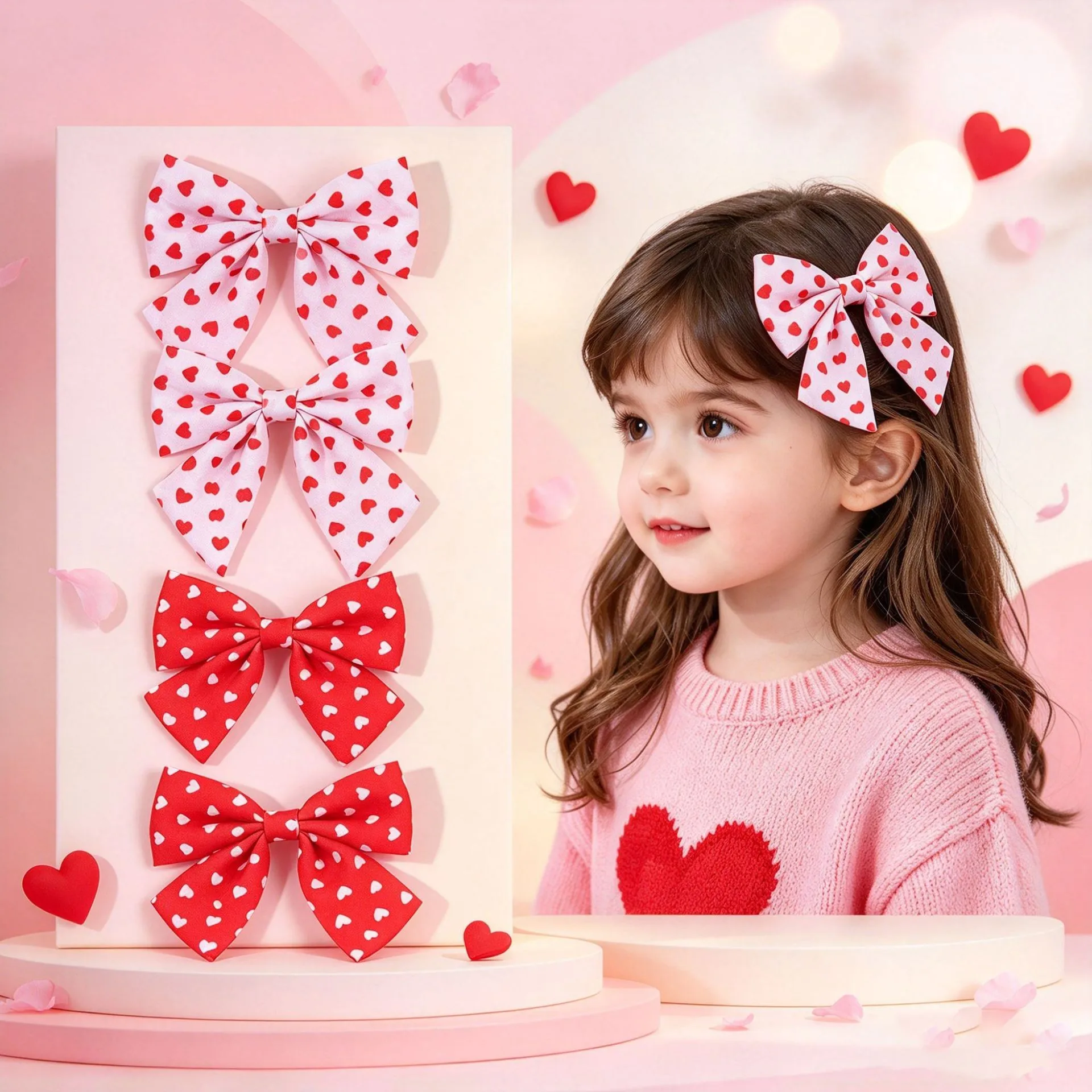 24-fermagli-per-capelli-a-forma-di-fiocco-con-pois-in-cotone-per-bambini-fermagli-a-forma-di-cuore-con-stampa-a-cuore-forcine-per-capelli-accessori-per-capelli-per-san-valentino-per-bambine