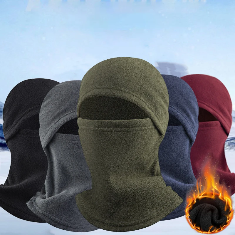 

Winter Warm Balaclava Cycling Cap Outdoor Sports Windproof Bib Cold-proof Bicycle Cap Motorcycle Ski Women Men