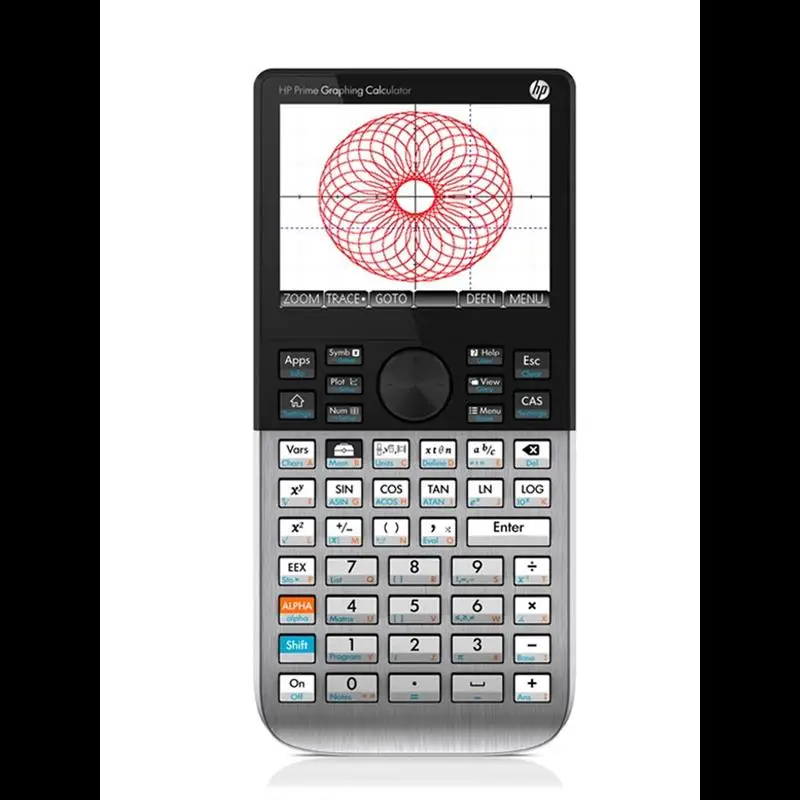 New! Prime Calculator V-1 Prime 3.5-inch Touch Color Screen V-2 Graphic Calculator SAT/AP/IB Clear Calculator Teacher Supplies