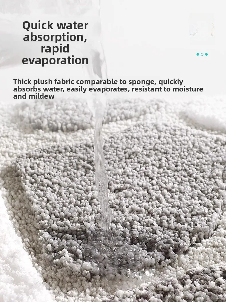 

Коврик для ванной с каменным узором, противоскользящий, быстросохнущий, для дома, прихожей, простой, в деревенском стиле