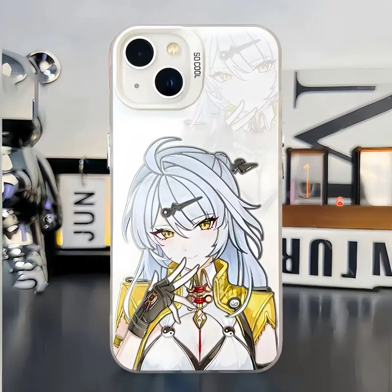 Zenless Zone Zero Yixuan Vivian Evelyn جراب هاتف آيفون 11 12 13 14 15 16 Pro Max Plus 12 13 Mini XR X XS 7 8 Plus 16E IMD