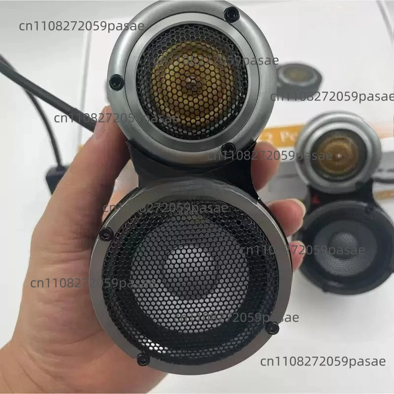 3-Way Car Audio System: 3-Inch Midrange and Tweeter Speakers with Mounting Bases for Mold-Free, Damage-Free Installation