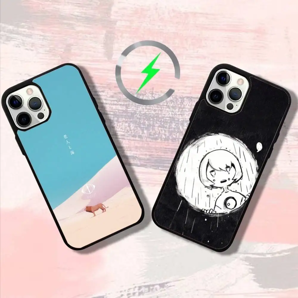 

Band Y-Yorushikas Phone Case For iPhone 17,16,15,14,13,12,11,Pro,Max,Plus,Mini,SE4,E Magnetic Magsafe Wireless Charging