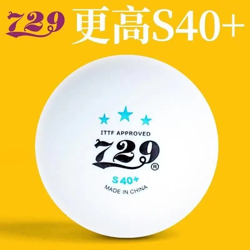 Friendship 729 World Youth Championship Designated Ball Seamless Table Tennis Three Star New Material 3-Star S40+