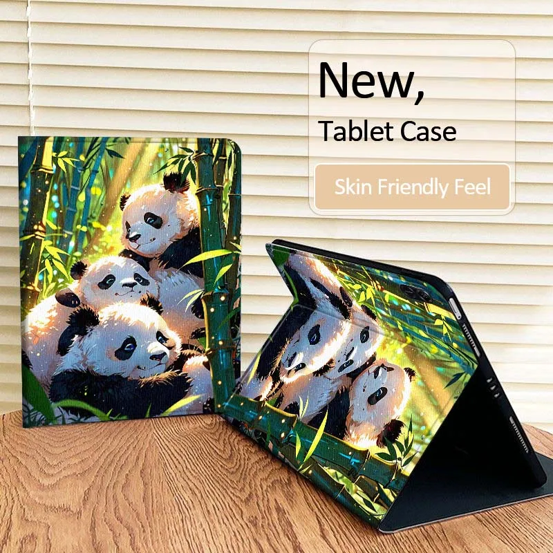 

Чехол для планшета с милым мультяшным дизайном панды для Huawei MatePad Pro Air 12 X, Honor Pad 8, V8, 9, 13, GT, GT2, 3, 12.6, 13.3 дюйма