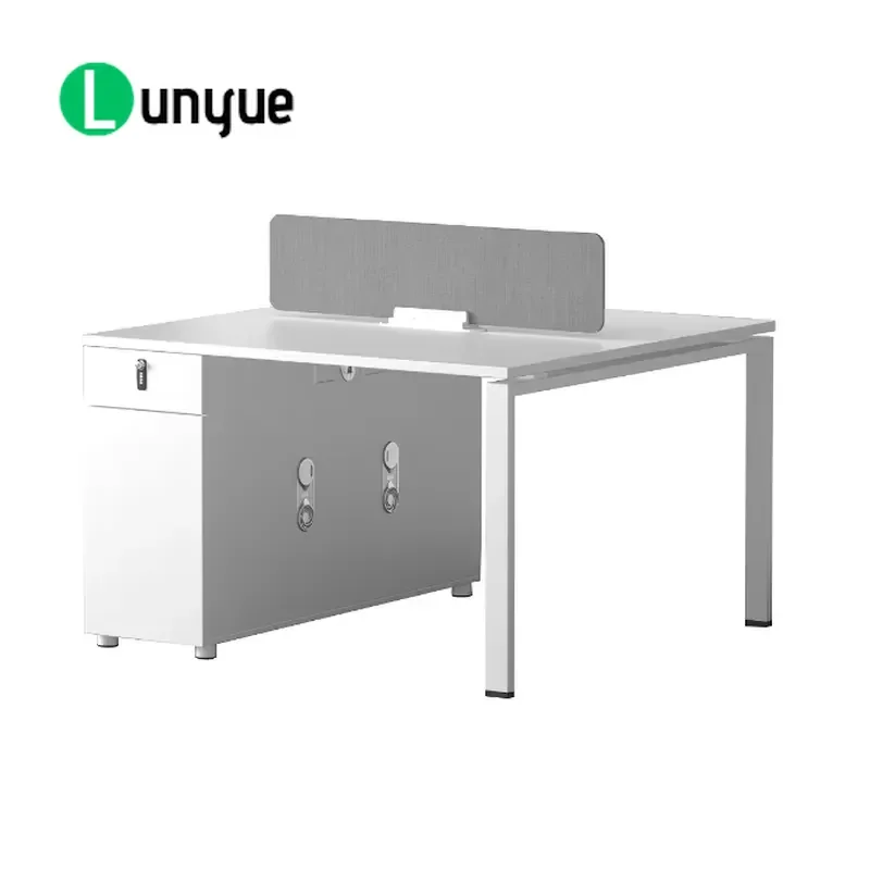 Modern Staff Desk Workstation Office Furniture Computer Table for Home Business Workspace Durable Ergonomic Design Space