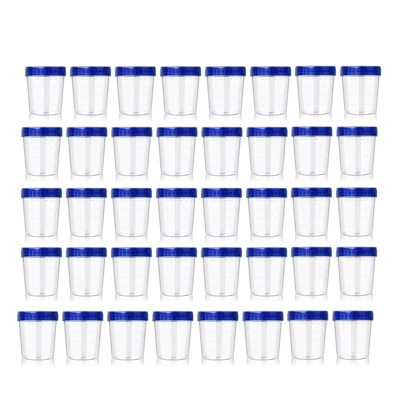 

ABVG-40 Pack 4Oz Small Containers With Lids,Reusable Salad Dressing Container Airtight Leakproof Condiment Containers
