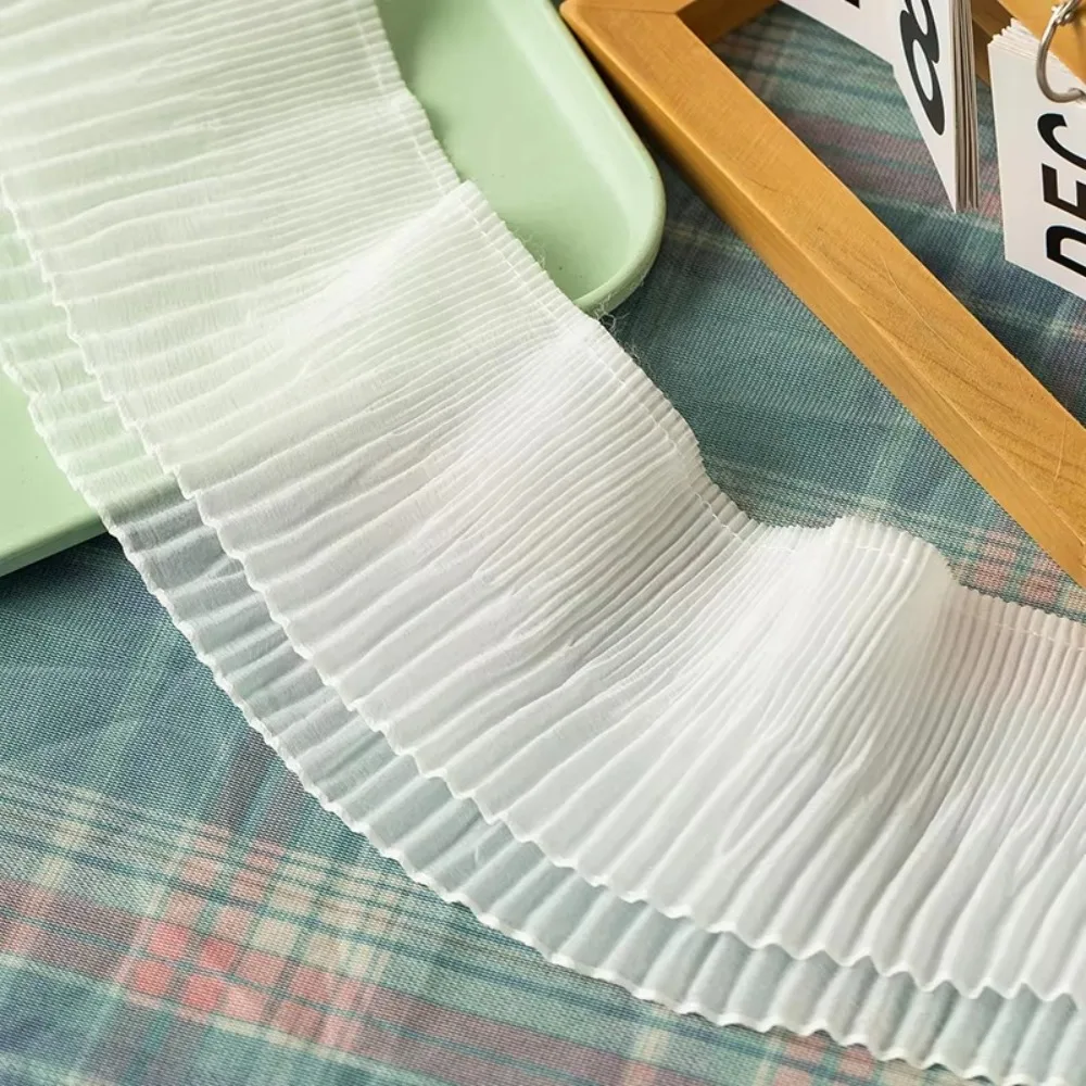 Sewing Needlework Accessories 2Yards Ruffled Lace Trims Wide 9