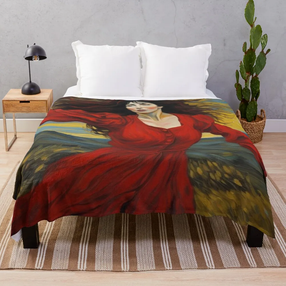 

Kate Bush Throw Blanket Lightweight Cozy Blanket for Bed Sofa