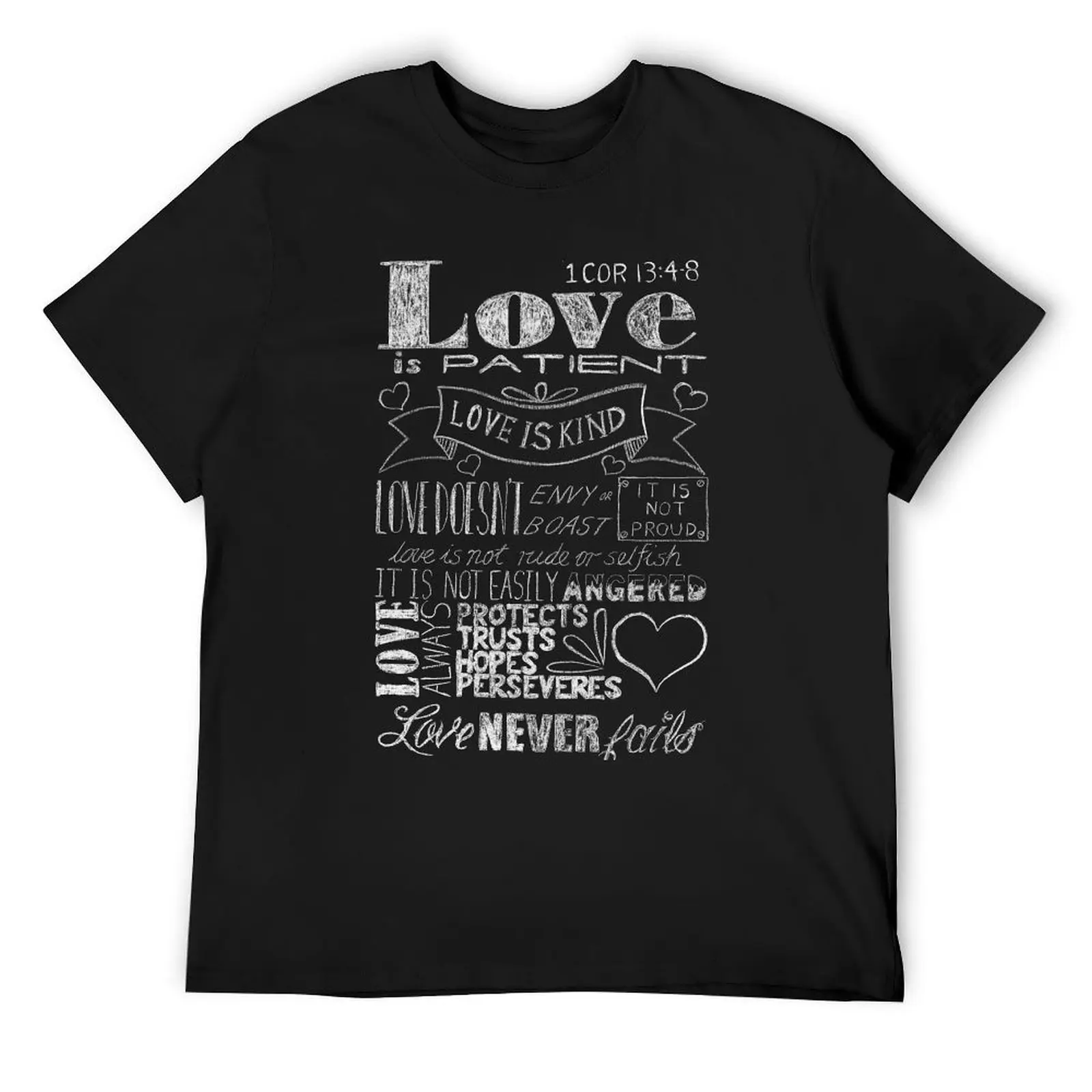 

1 Corinthians 13 T-Shirt graphic t shirts baggy shirts cotton graphic tees black t-shirts for men