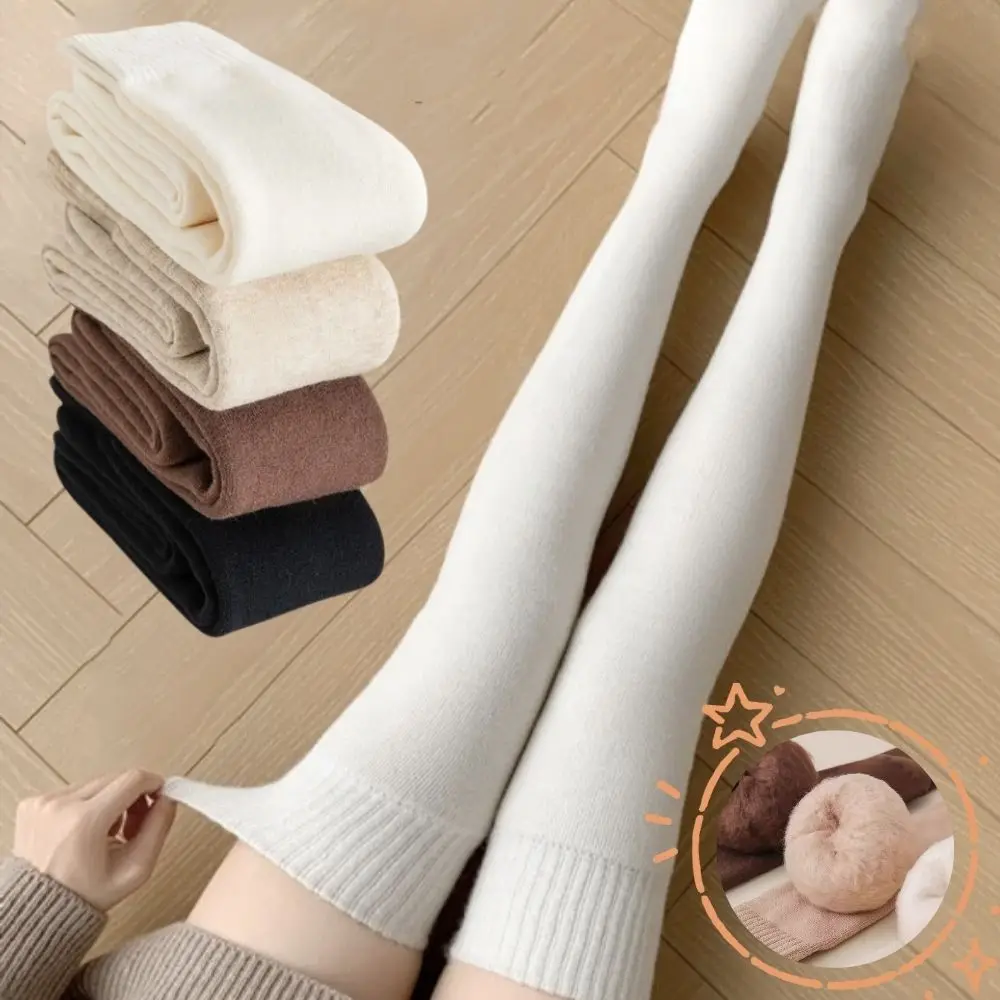 

Махровые носки выше колена для женщин. Женские чулки на осень/зиму. Утепленные теплые чулки выше колена. Чулочно-носочные изделия.