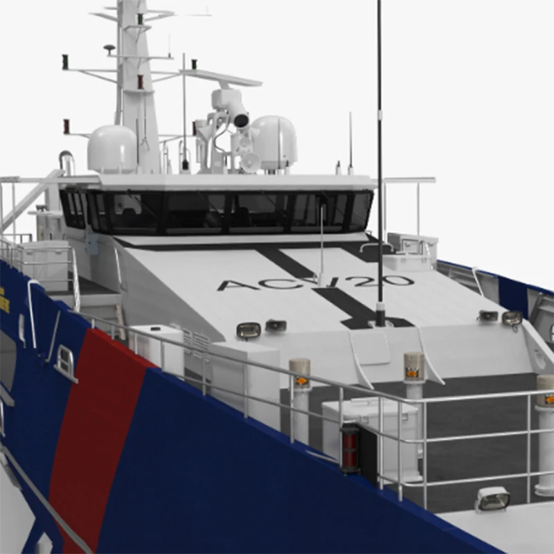 1/64 RC قارب 91 سنتيمتر المزدوج فرش السيارات السواحل الحرس التحكم عن بعد السفن الراتنج ثلاثية الأبعاد الطباعة صب RC Schiffe أطقم منمذجة لعبة السفينة