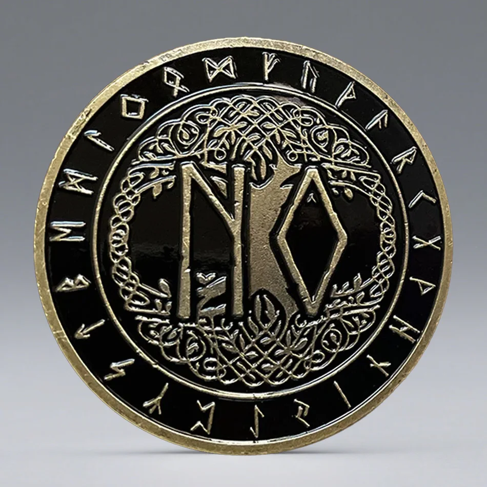 Yes or No Bronze Plated Souvenir Coin Make Decision Commemorative Coin Lucky Gift
