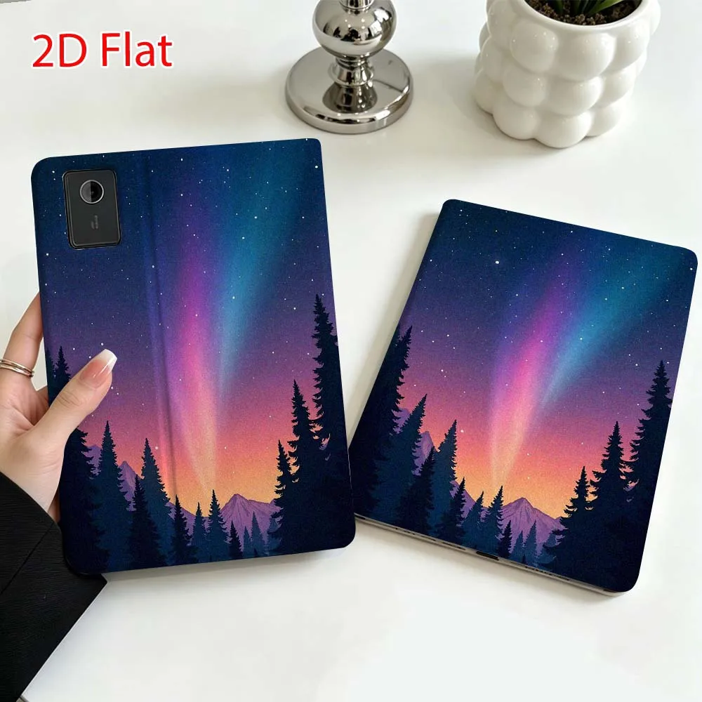 Fashion sky art pattern Soft For Lenovo Xiaoxin Pad Pro Tab P12 P11 11 13 11.2 inch K11 Plus Pen Tray Tablet Case