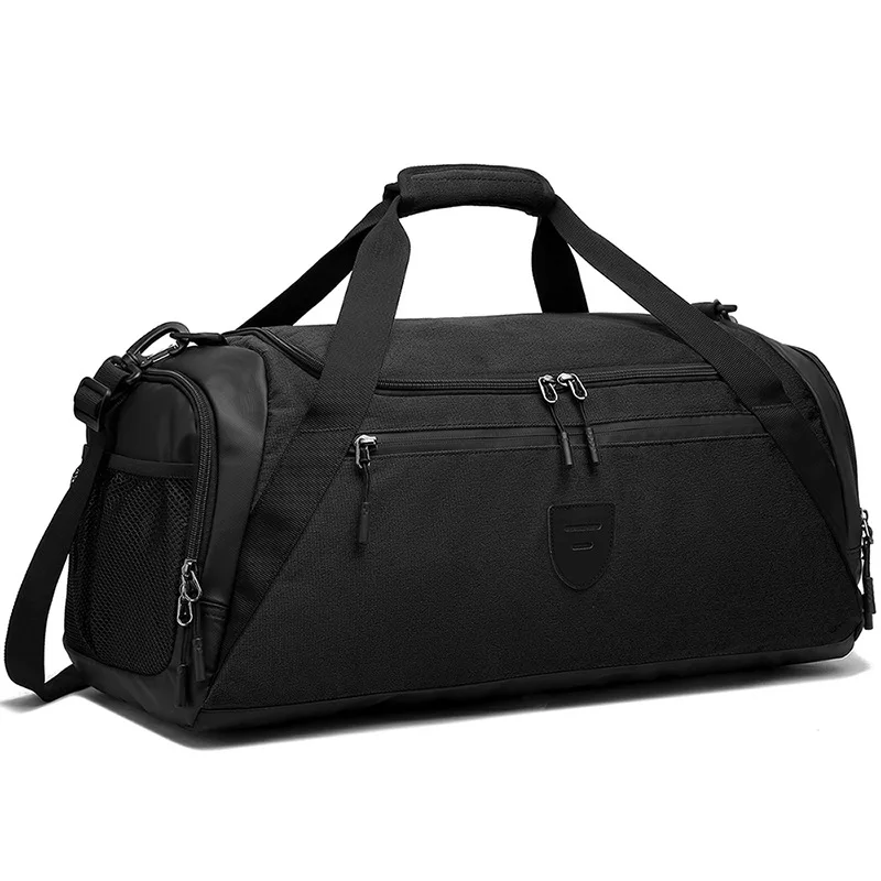 Imagem -02 - Mala Masculina de Viagem de Fim de Semana Mochila de Duffle Bolsa de Ginástica Esportiva Boston Verde Cáqui Cinza Preta Grande Bolsa de Mão Nova 2023