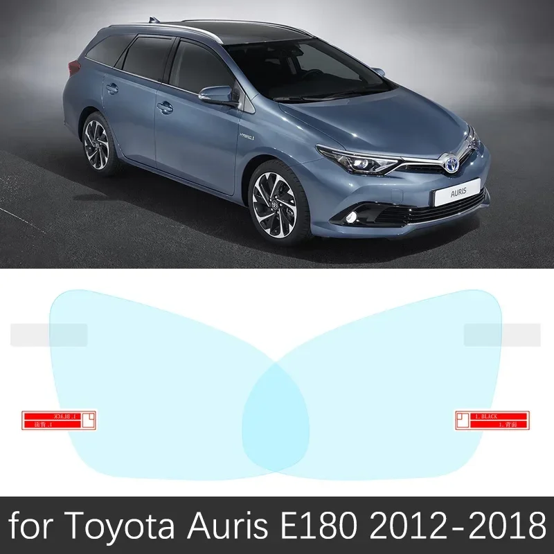 Full Cover Anti Fog Film For Toyota Auris E180 180 Scion iM Corolla 2012~2018 Rainproof Rearview Mirrors Car Accessories Sticker