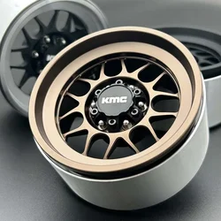 2.6inch Metal Wheel Hub Comes with Screw Mounting Sleeve for 1/8 RC Crawler Car Easy Control 4082 H8H TRX4 1/7 Lelalo MK07 Parts