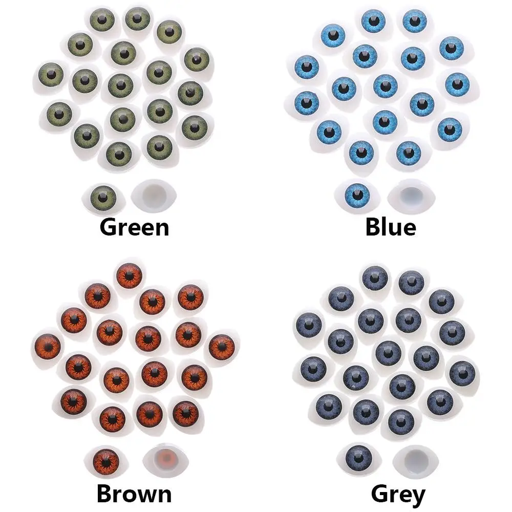 20pcs 4 sizes Animal  Puppet Making DIY Craft Accessories Dinosaur Eye  Safety Eyes