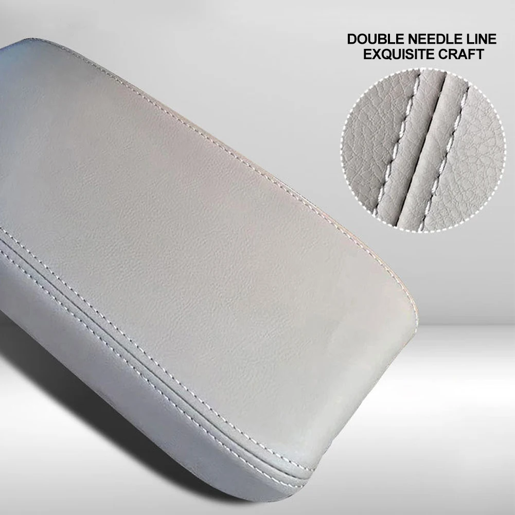 Real Beige Leather Armrest Cover For 2006-2011 Honda Civic Center Console – Kar Designers – 2-Year Warranty