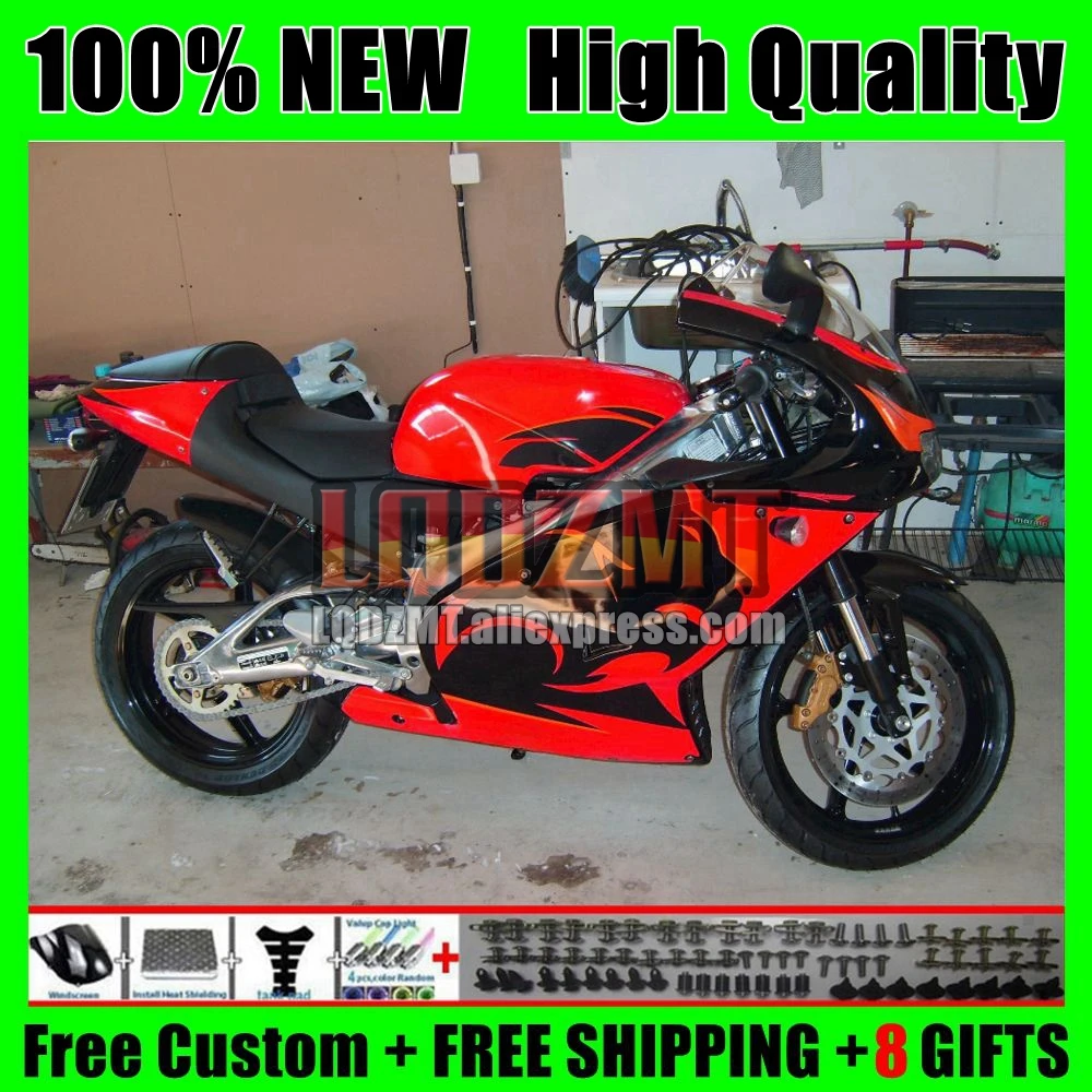 RS250RR For Aprilia RS 250 RS-250 RS250 RR 98 99 00 01 02 Stock Red 03 113No.5 RSV250 1998 1999 2000 2001 2002 2003 Fairing