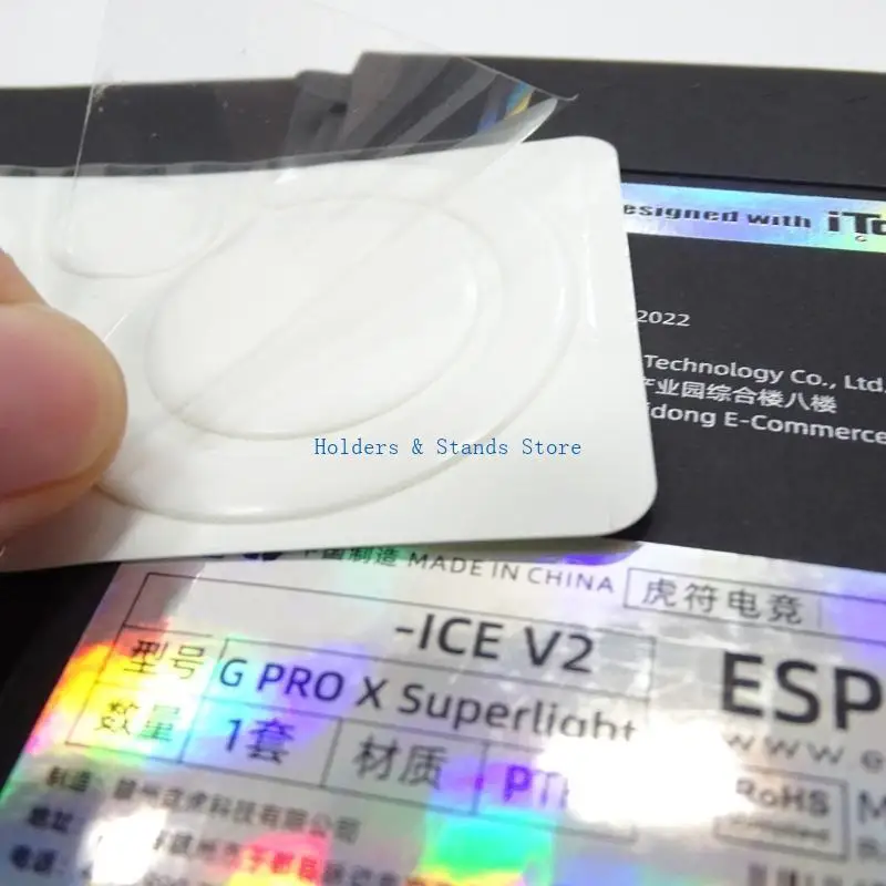 Y4UE ESPORTS Тигровые мышиные наклейки на стикер мыши с заменой кромкой мыши для мыши для мыши GPO X Superlight Mouse