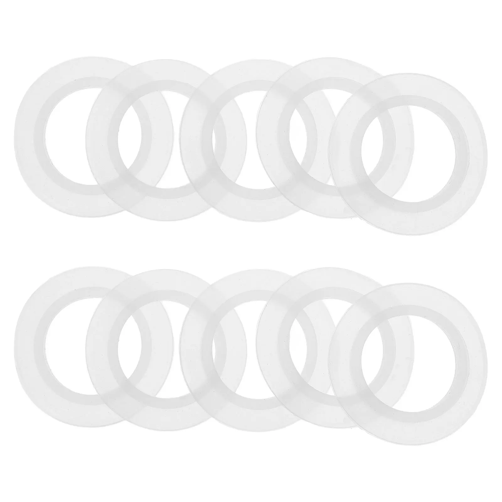 

10Pcs Silicone Bathtub Drain Gasket Seal Ring Bathroom Sealing Gaskets Universal Fit Tub Spout Gasket Replacement