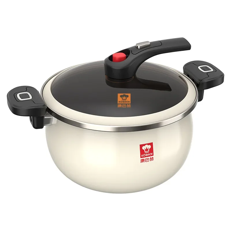 Cornbach Soup Pot Non-stick Pan Micro Pressure Stew Pot Deepened Thickened Anti-Spill Induction Cooker Enamel Pot