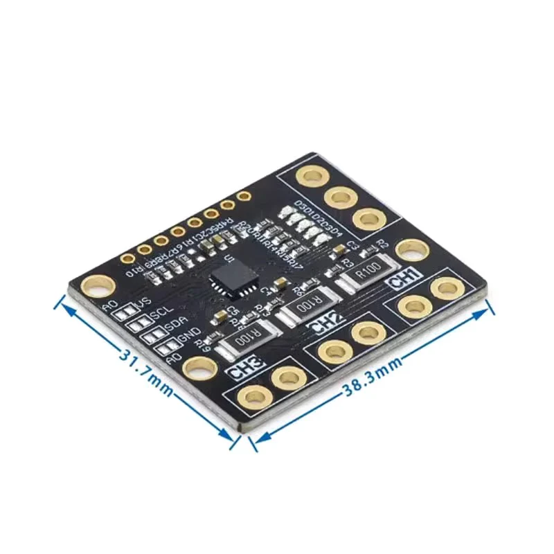 MCU-3221 INA3221 3-channel Low Side/high Side I2C Output Current/power Monitor For Arduino