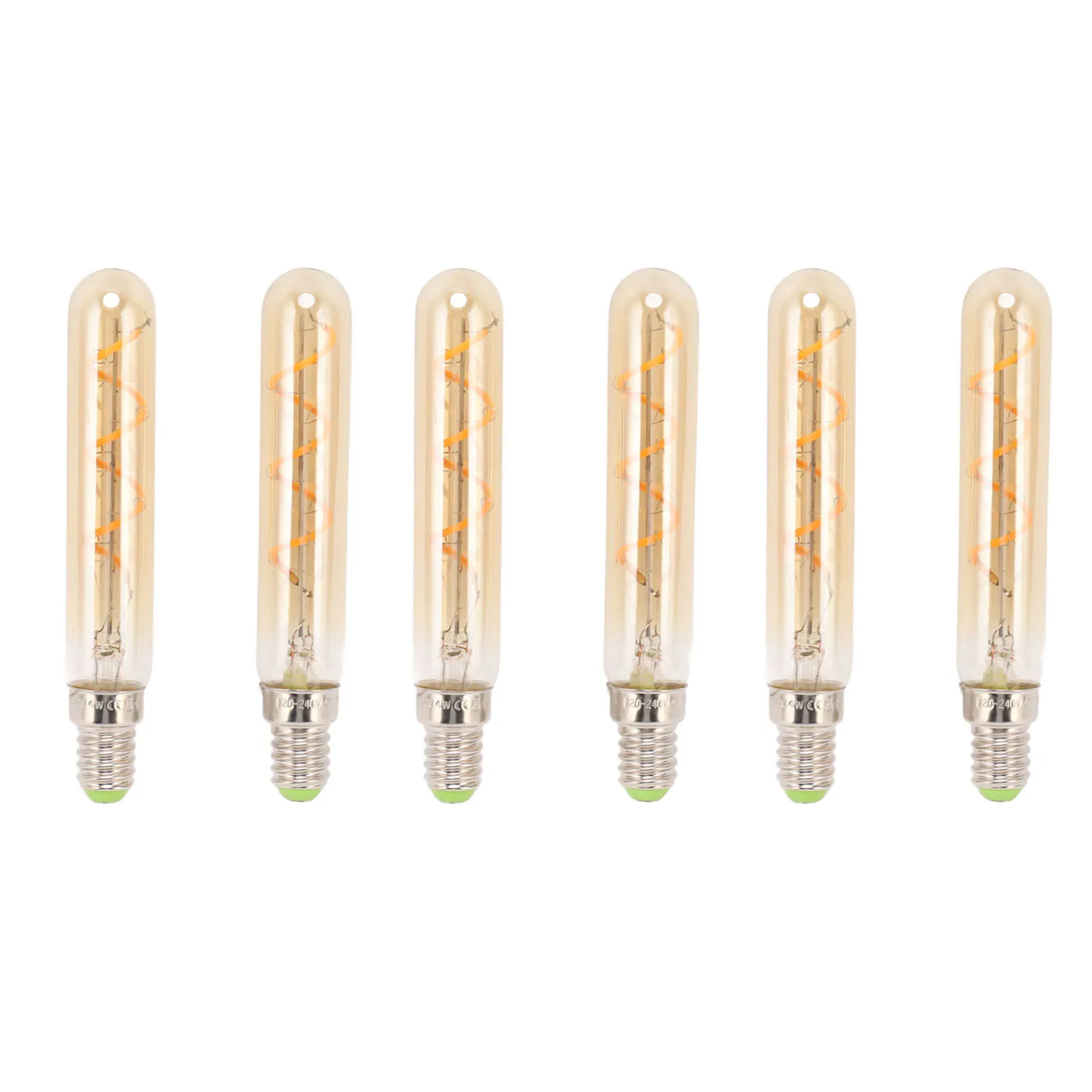 

LED Light Bulb 3W Golden E14 Base Tubular Light Bulb Extensive Use 2300k for Living Room