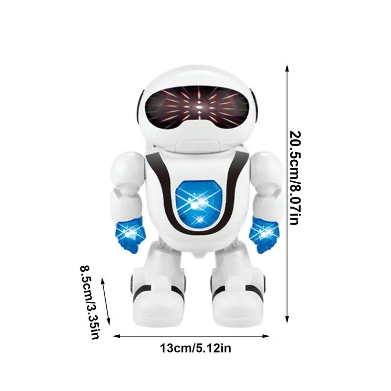 Танцующий Электрический робот, светящийся Электрический музыкальный робот, игрушка, милый внешний вид, Интерактивная игрушка, подарки на день рождения, Рождество и