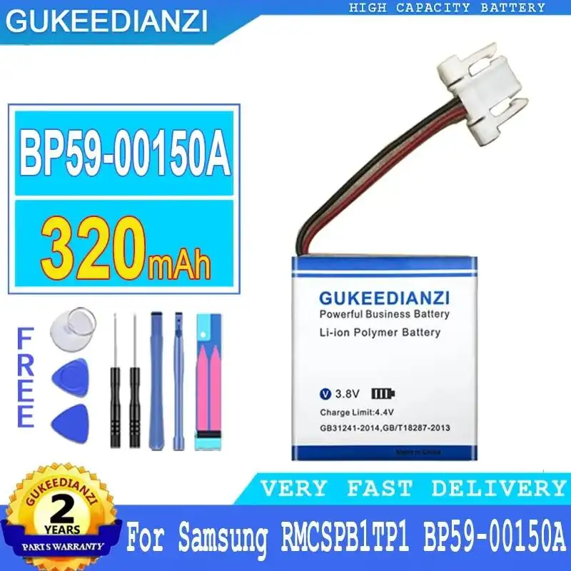 

Аккумулятор для пульта ДУ Samsung RMCSPB1TP1 BP59-00150A 320 мАч, долговечный