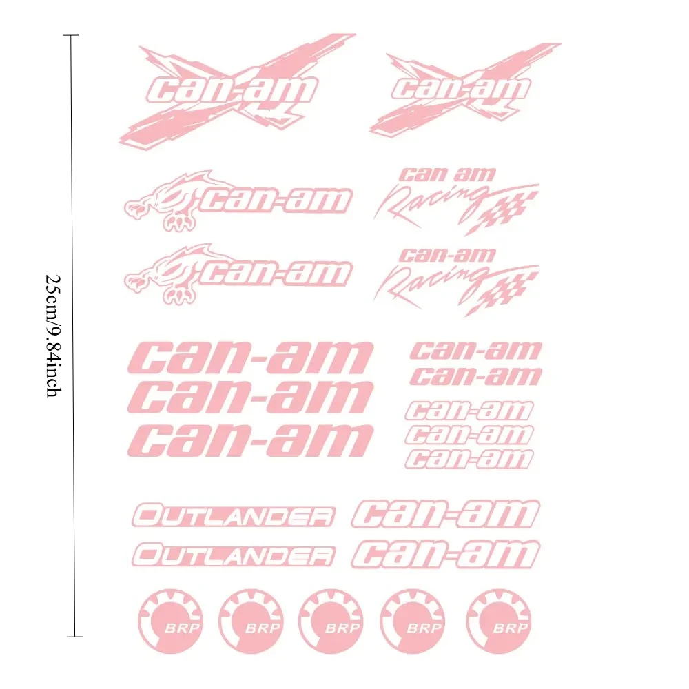 Various Styles Off-road Vehicle Stickers, Waterproof Vinyl Decals for ATV and UTV Decoration