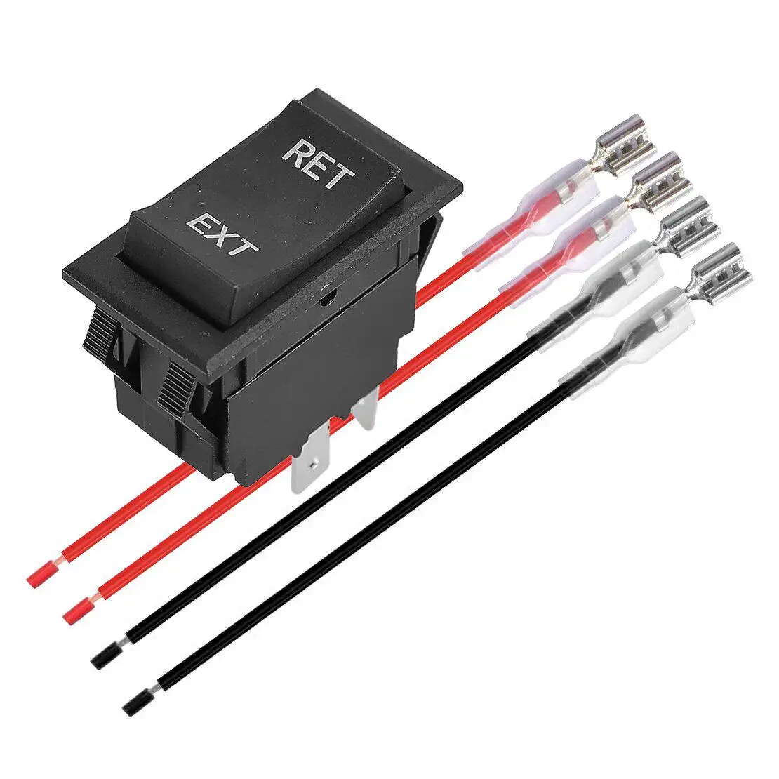 RV Trailer Power Jack Switch with Cable Wire Replacement Fit for LCI Lippert Recpro F2C Atwood & Others New