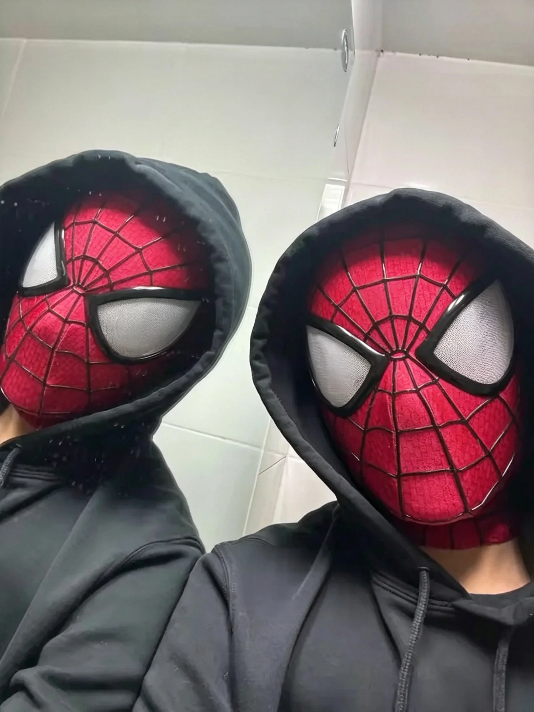 Model Kit Venom - Topeng Cosplay Spiderman 2 Buatan Tangan