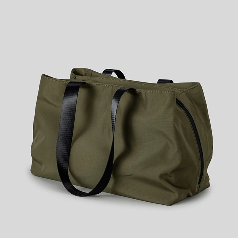 

Водонепроницаемая нейлоновая дорожная сумка большой вместимости, повседневные женские сумки на плечо, простые женские сумки, большая сумка для йоги 2025