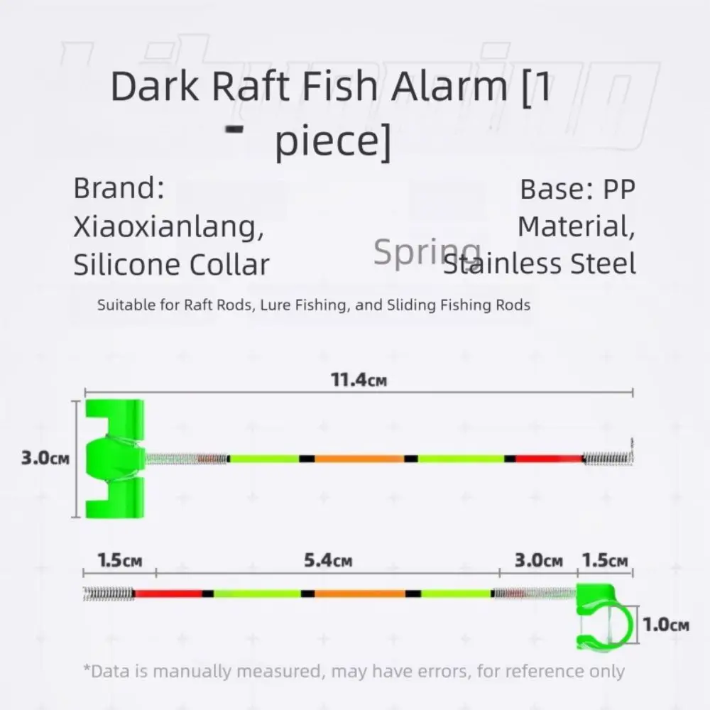 

Night Fishing Fishing Rod Lighting Stick Removable Bite Alarm Fishing Bite Alarm Indicator 2 Size Waterproof