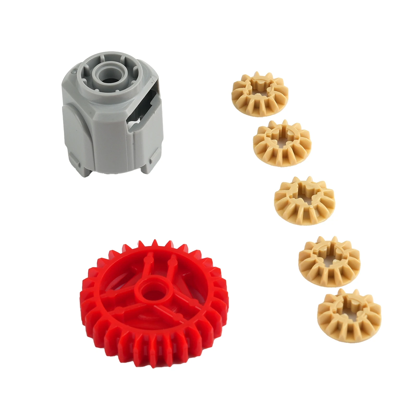 4PCS/8PCS Differential Gear-28 Teeth Technology Building Blocks Parts 65414 65413 Replacement DIY Model Toys Accessories Bricks