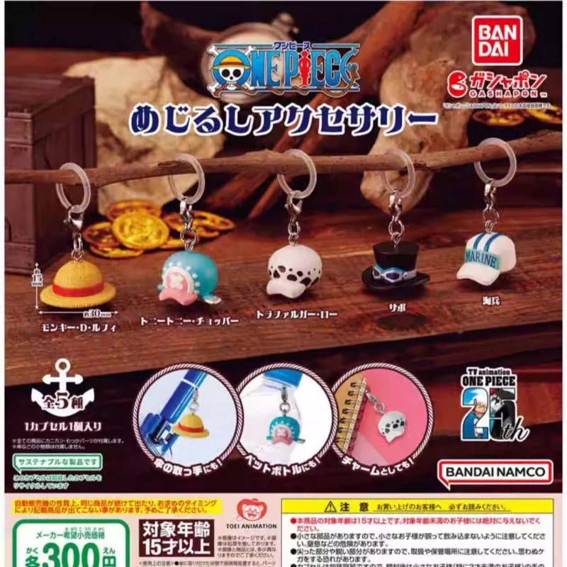 

Bandai Original 5Pcs Gashapon ONE PIECE Anime Figure Toys For Kids Gift Collectible Model Ornaments