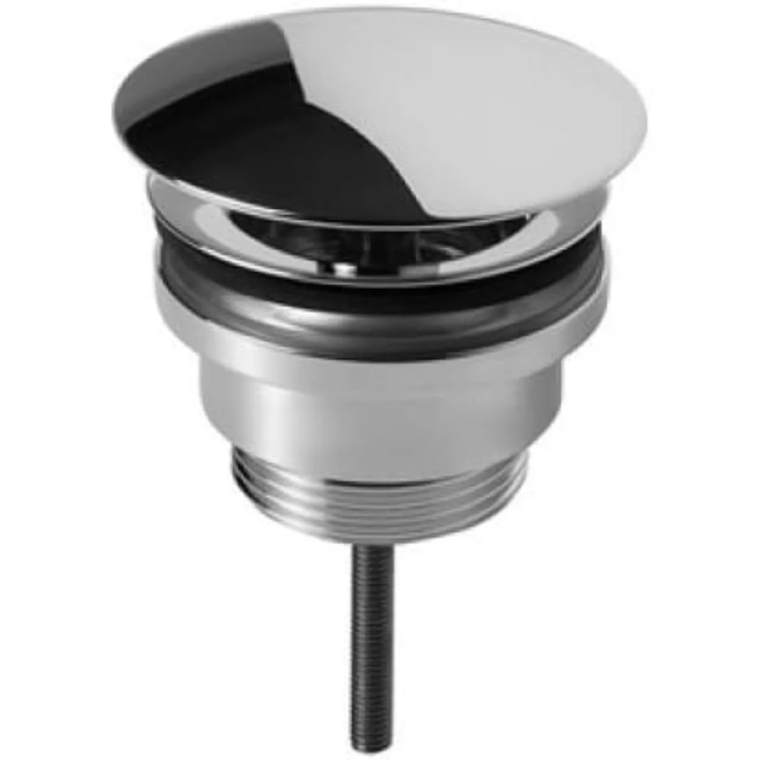 Toilettenspülknopf, verchromter, nicht abschließbarer Stellantrieb, kompatibel mit der Serien Villeroy & Boch 879890